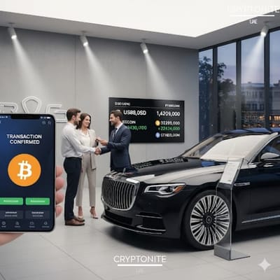 Your Dream Car, Paid for with Crypto