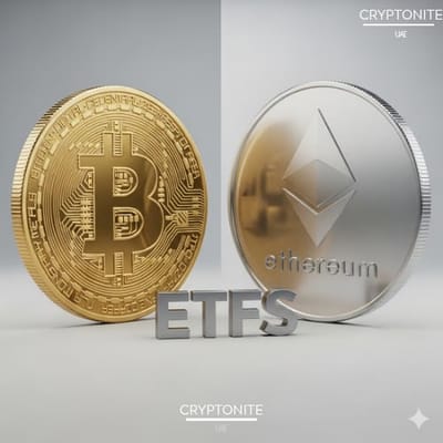 Bitcoin and Ethereum ETFs See Strong Inflows