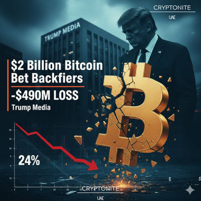Financial Fallout: Trump Media Faces $490 Million Loss Following $2 Billion Bitcoin Investment