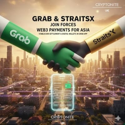 Grab and StraitsX Partner to Integrate Web3 Payments and Stablecoins into Asia’s Consumer Ecosystem