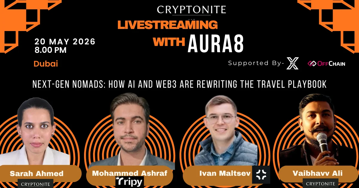 Cryptonite AURA8 Livestream Series: May 2026 Power Lineup