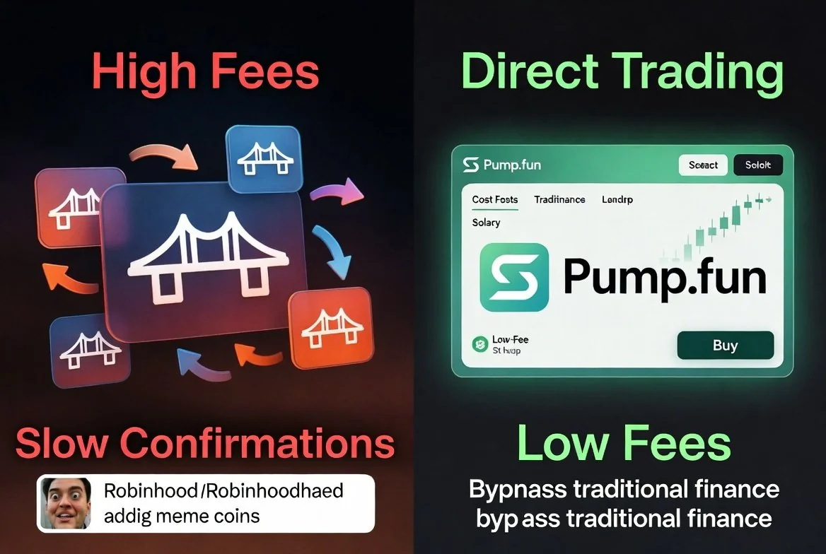 Pump.fun Enables Direct Robinhood Meme Token Trading on Solana