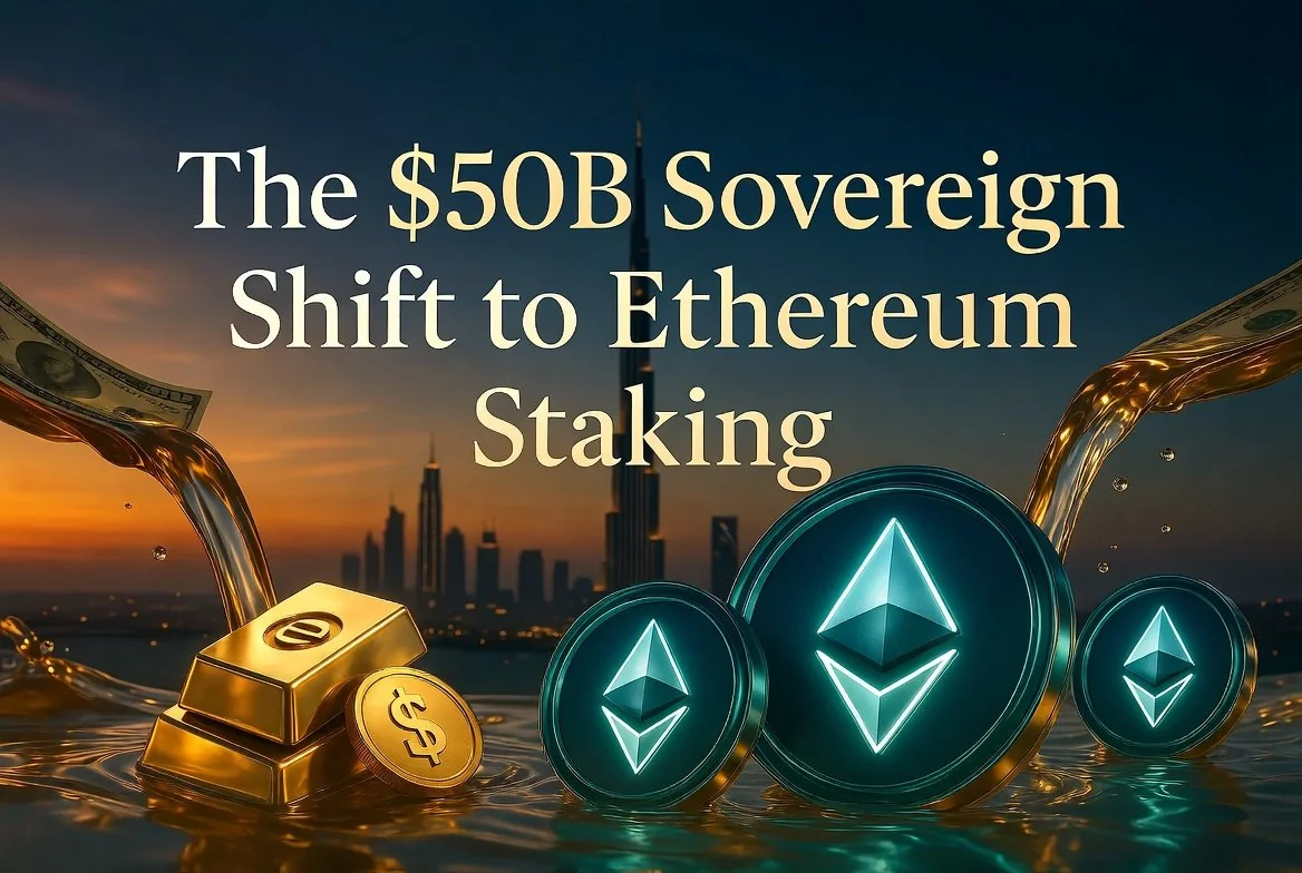 UAE Ethereum Staking sovereign wealth funds shift 2026