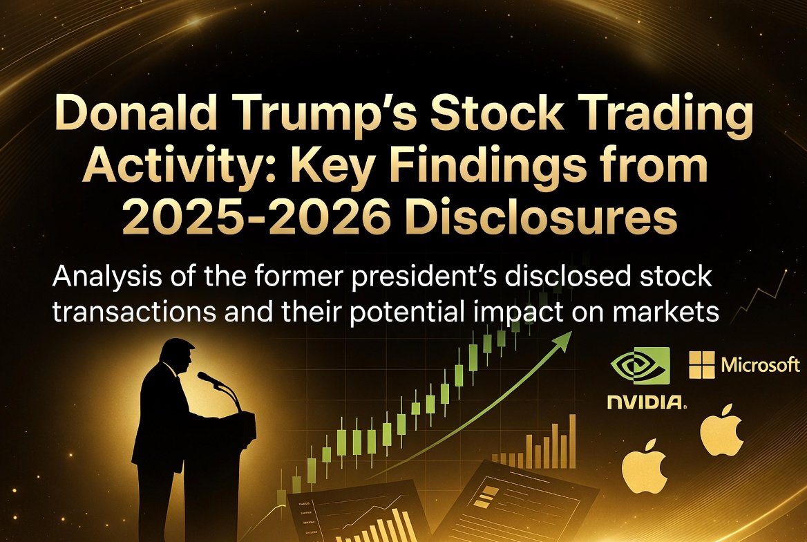 Donald Trump’s Stock Trading Activity: Key Findings from 2025–2026 Disclosures