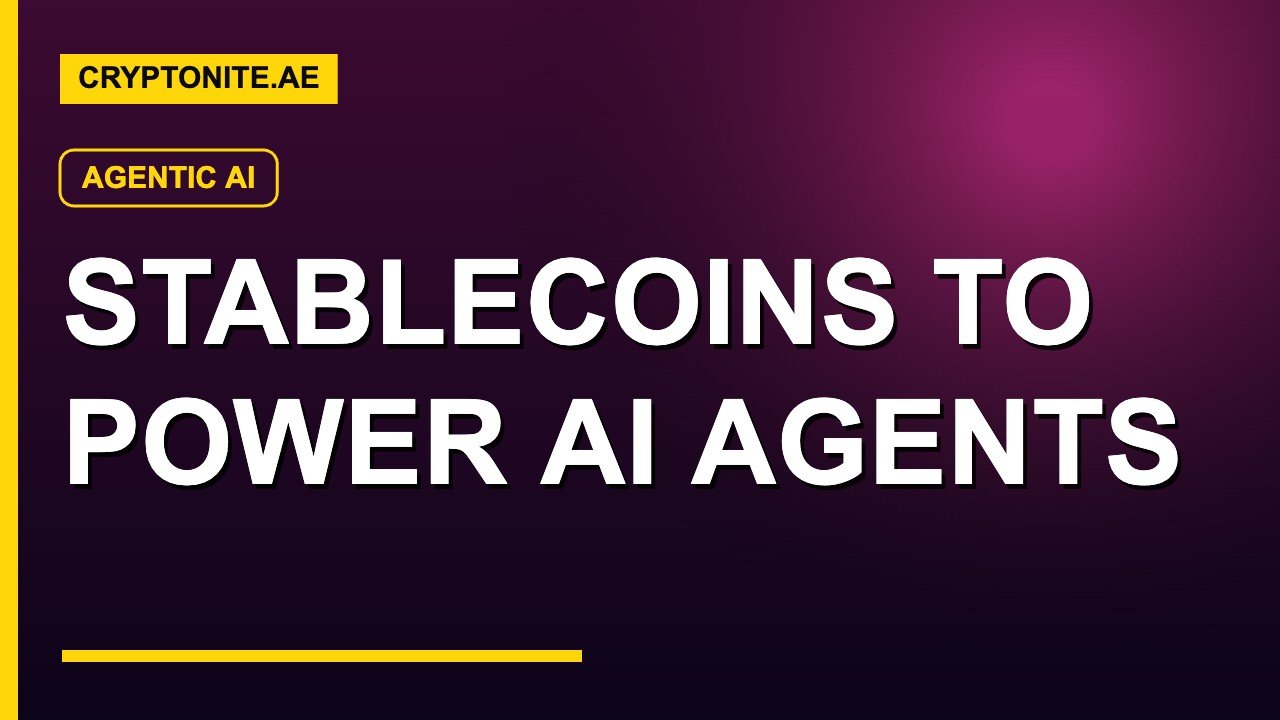 Agentic payments powered by stablecoins for AI agents