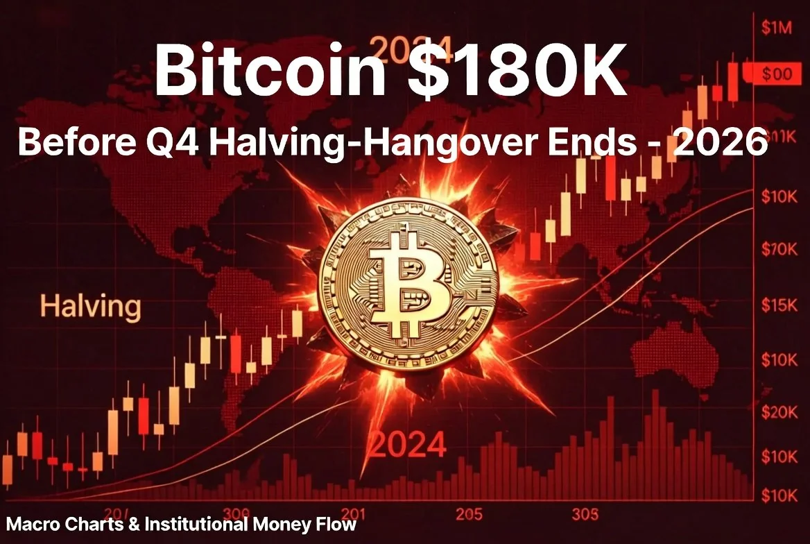 7 Audited Reasons Bitcoin Hits $180K Before the Q4 Halving-Hangover Ends