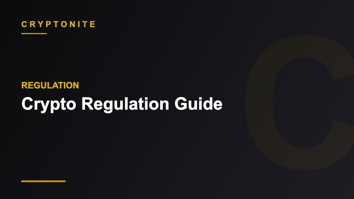 Regulation — Cryptonite