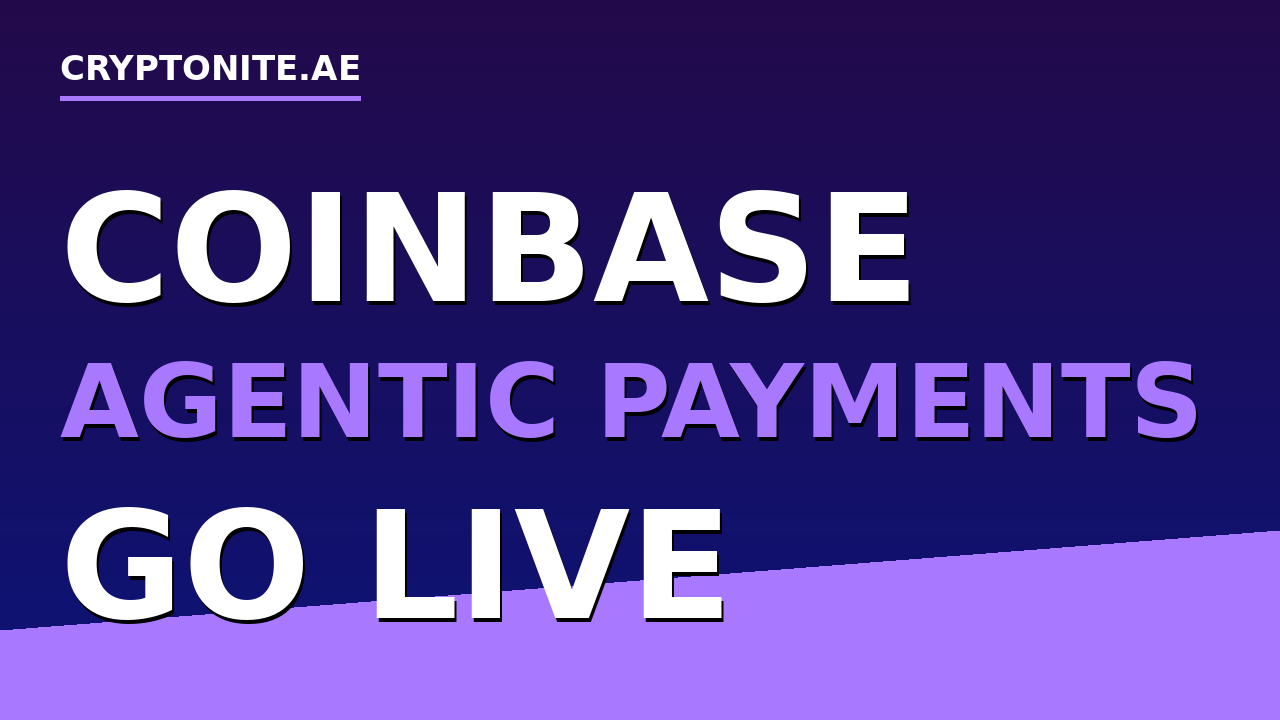 Coinbase agentic payments AI agent x402 protocol concept image