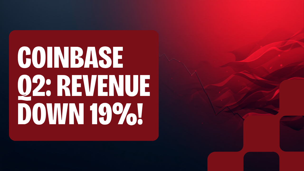 Coinbase Q2 earnings show revenue down 19 percent to 1.22 billion dollars