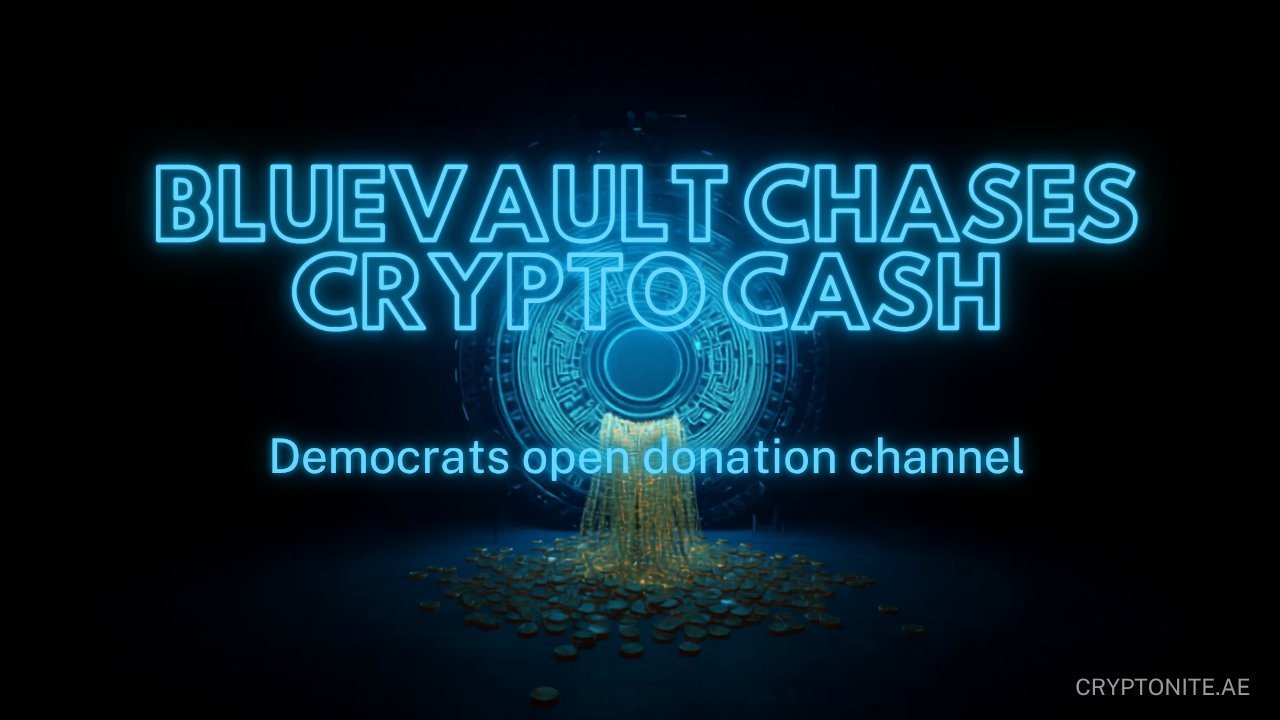 Democrats launch BlueVault to capture crypto donations — Cryptonite thumbnail
