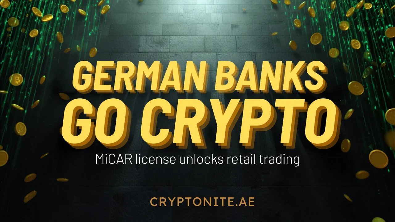 DZ Bank secures MiCAR license to launch meinKrypto platform for German cooperative banks — Cryptonite thumbnail