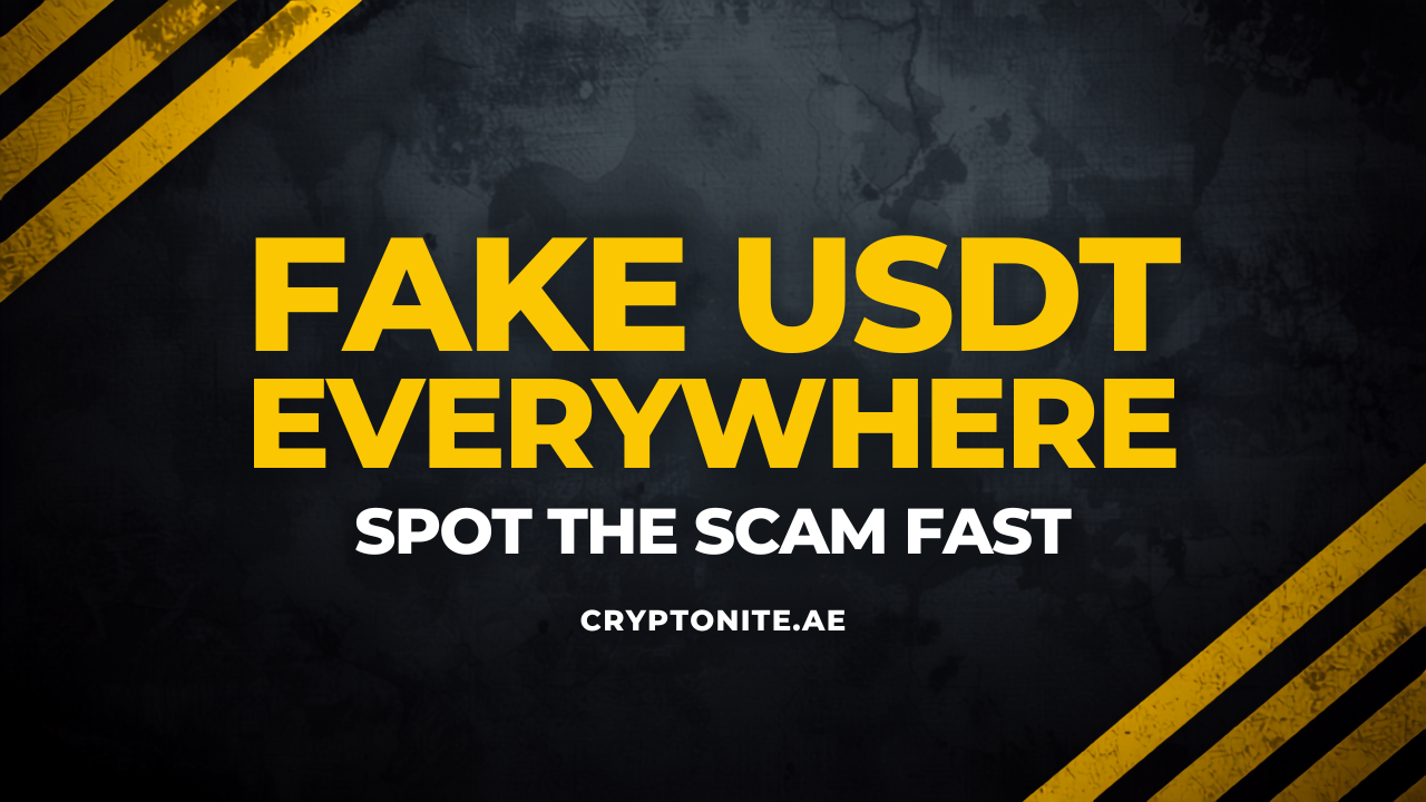 Fake USDT scams warning thumbnail how to spot them