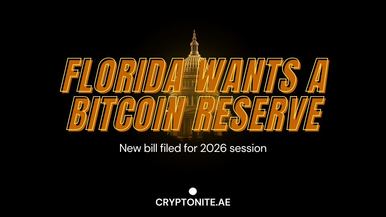 Florida proposes dedicated Bitcoin reserve for 2026 session — Cryptonite thumbnail