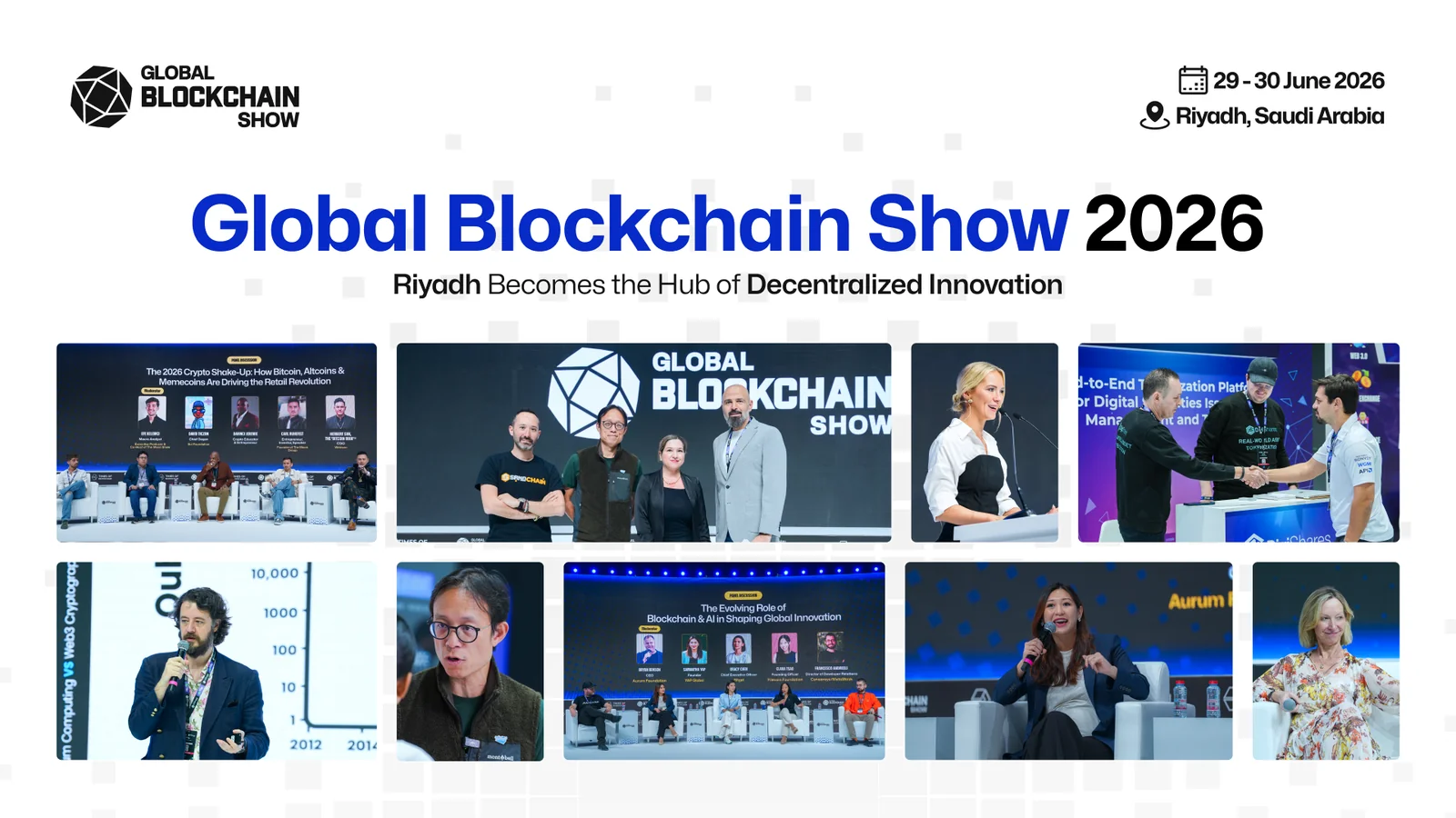 Riyadh Emerges as a Global Powerhouse as Blockchain Infrastructure & AI Take Center Stage at Global Blockchain Show 2026