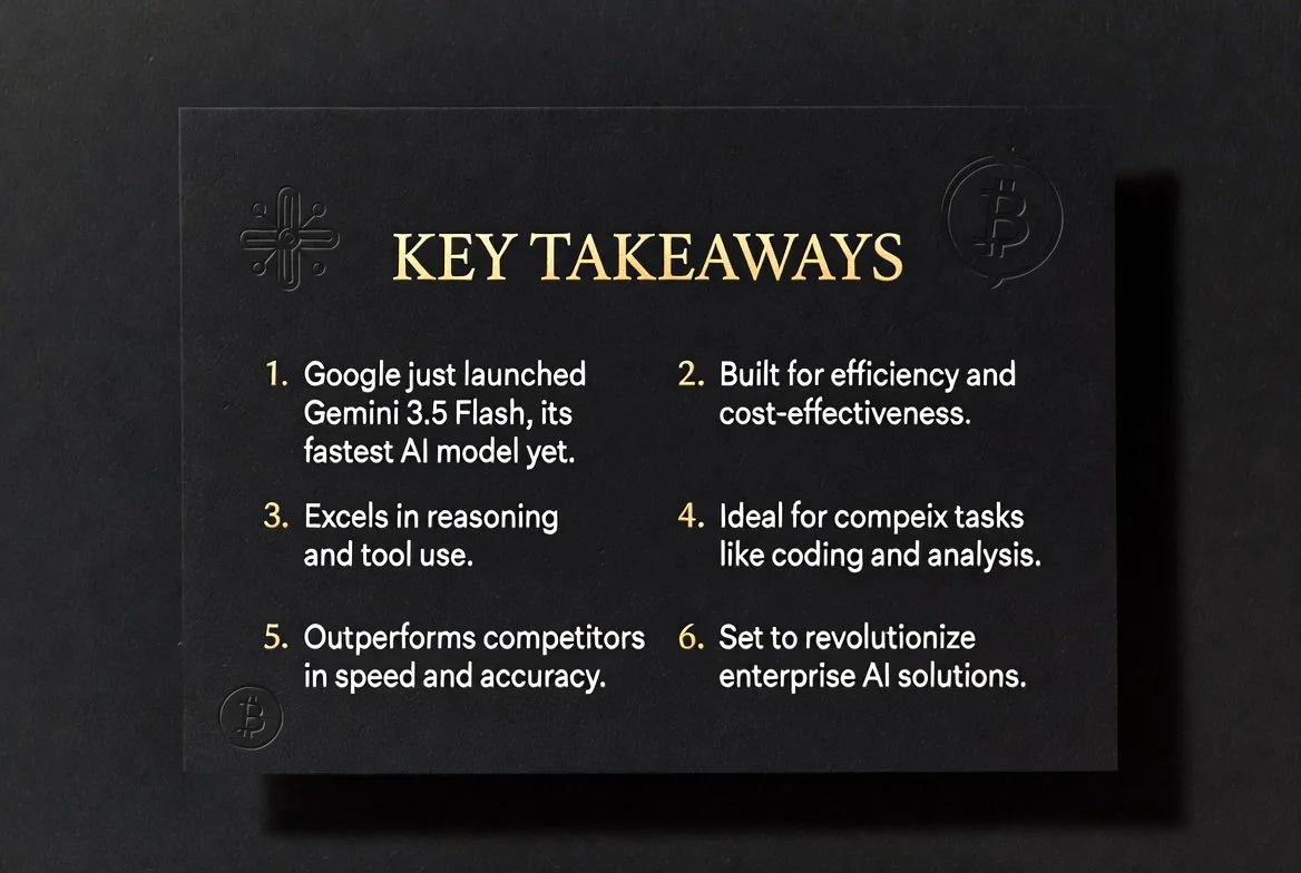 Gemini 3.5 Flash Launch: Google’s New Agentic AI Game-Changer for 2026