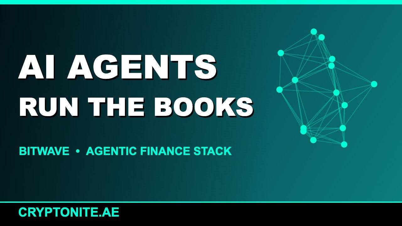 Bitwave Agentic Finance AI agents infrastructure