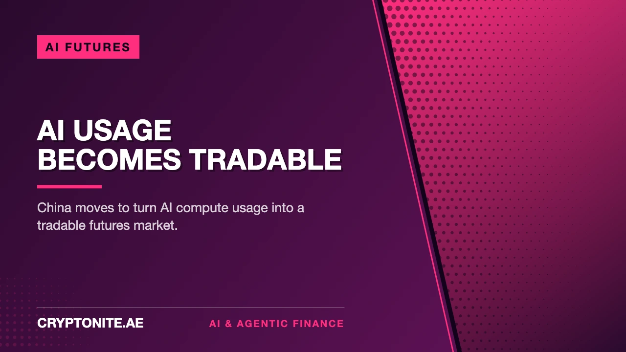 China AI Token Futures Markets – Turning AI Usage into a Tradable Asset Class