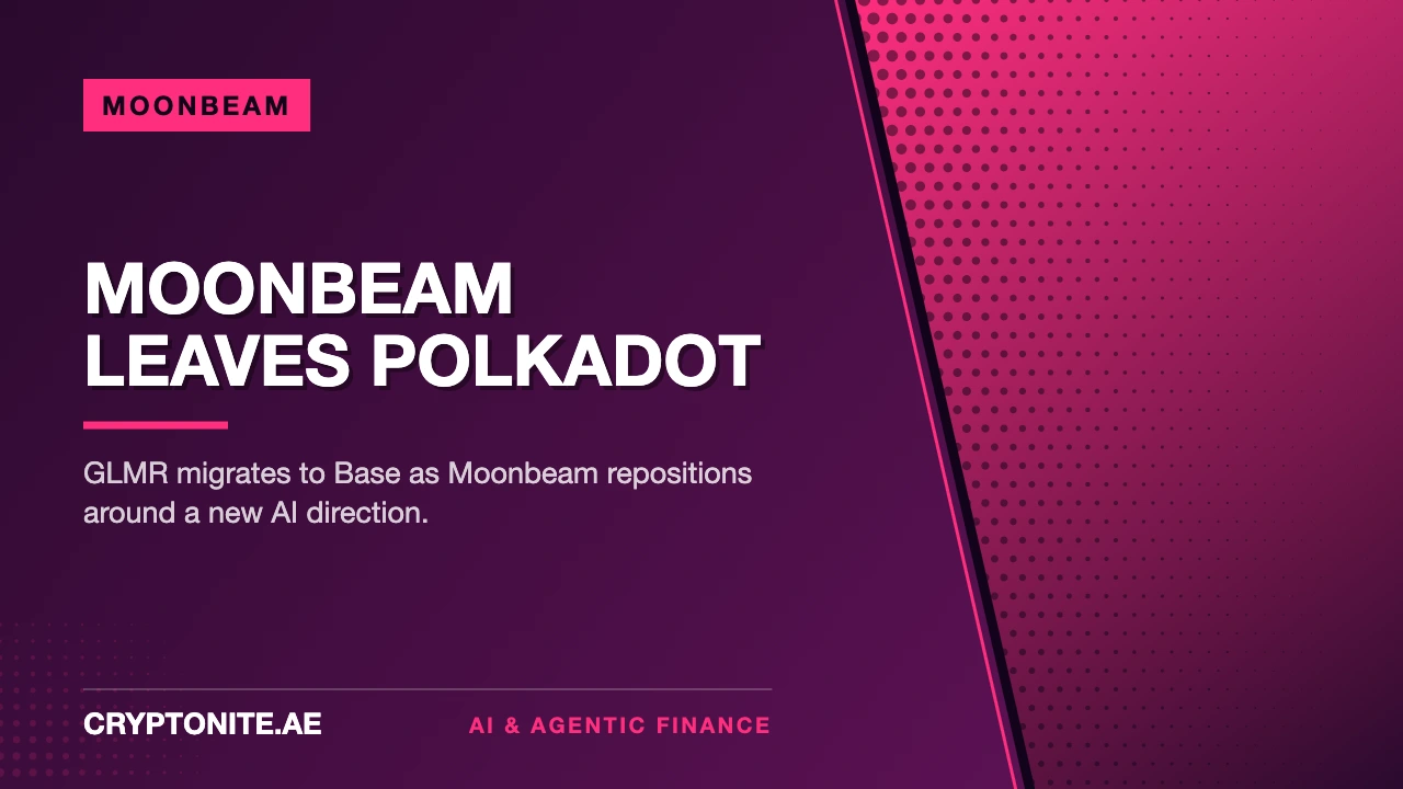 Moonbeam Leaving Polkadot: Full GLMR Migration to Base & New AI-Focused Protocol