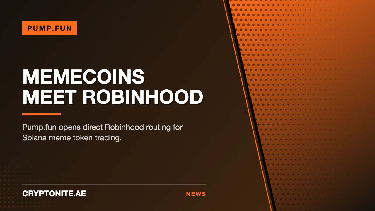Pump.fun Enables Direct Robinhood Meme Token Trading on Solana