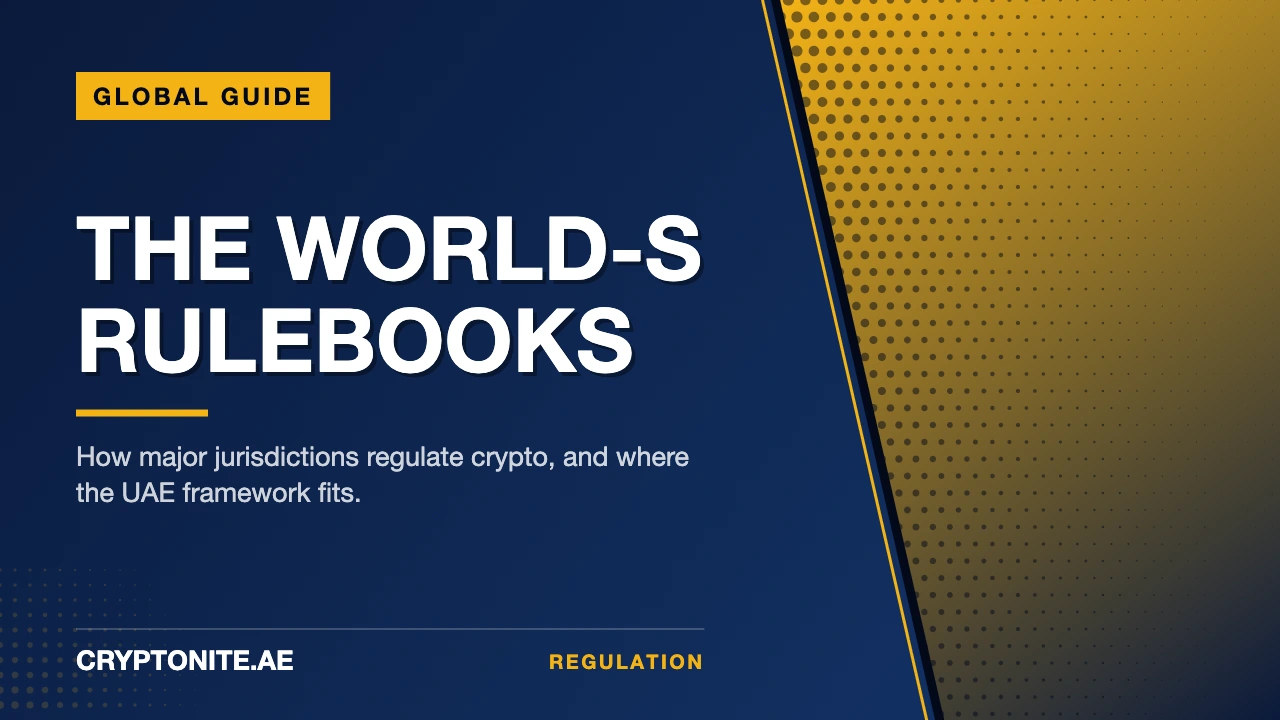Global Crypto Regulation Guide: Global Rules & the UAE Framework (2026)