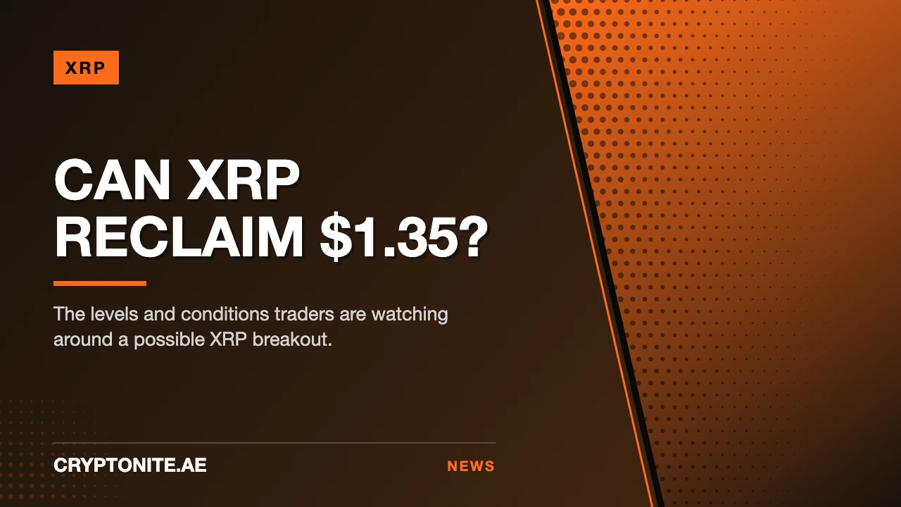 XRP Price Eyes a Breakout: Can XRP Reclaim $1.35?