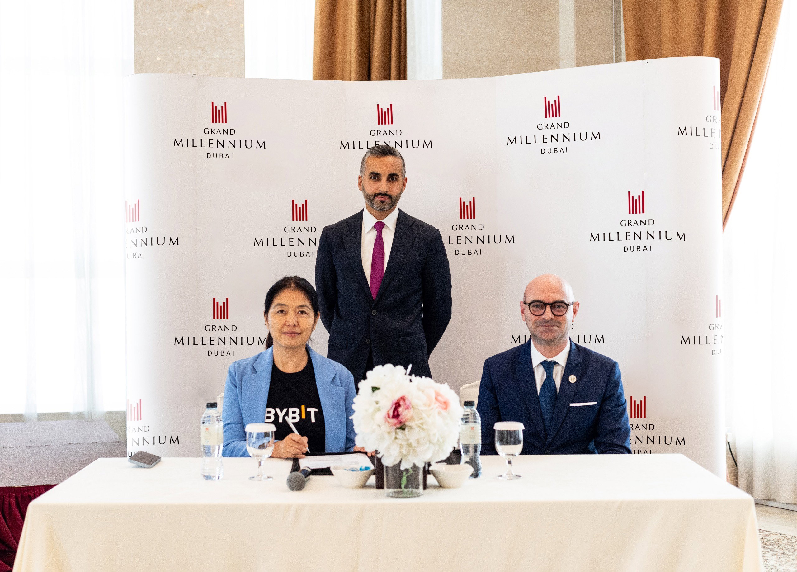 Grand Millennium Hotel Dubai becomes the first Hotel in the region to partner with Cryptocurrency juggernaut Bybit