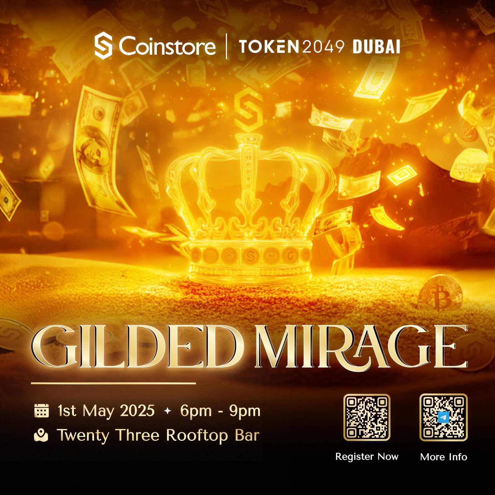 Coinstore at TOKEN2049, Connect and Innovation for a Crypto Future