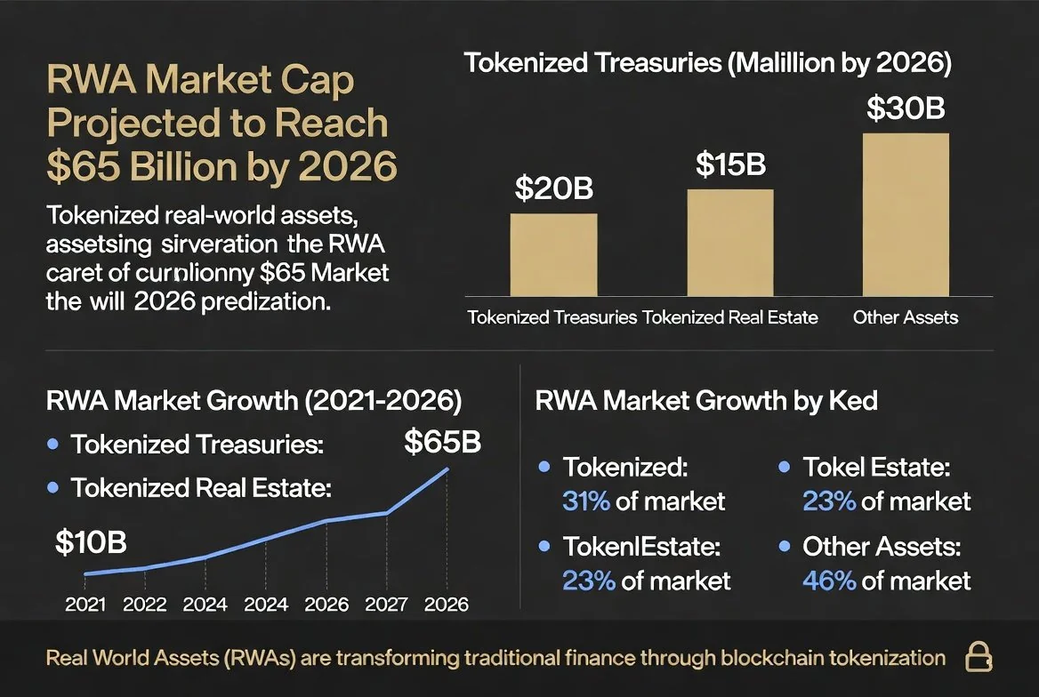 RWA Market Cap Hits $65 Billion in 2026 – What’s Next?