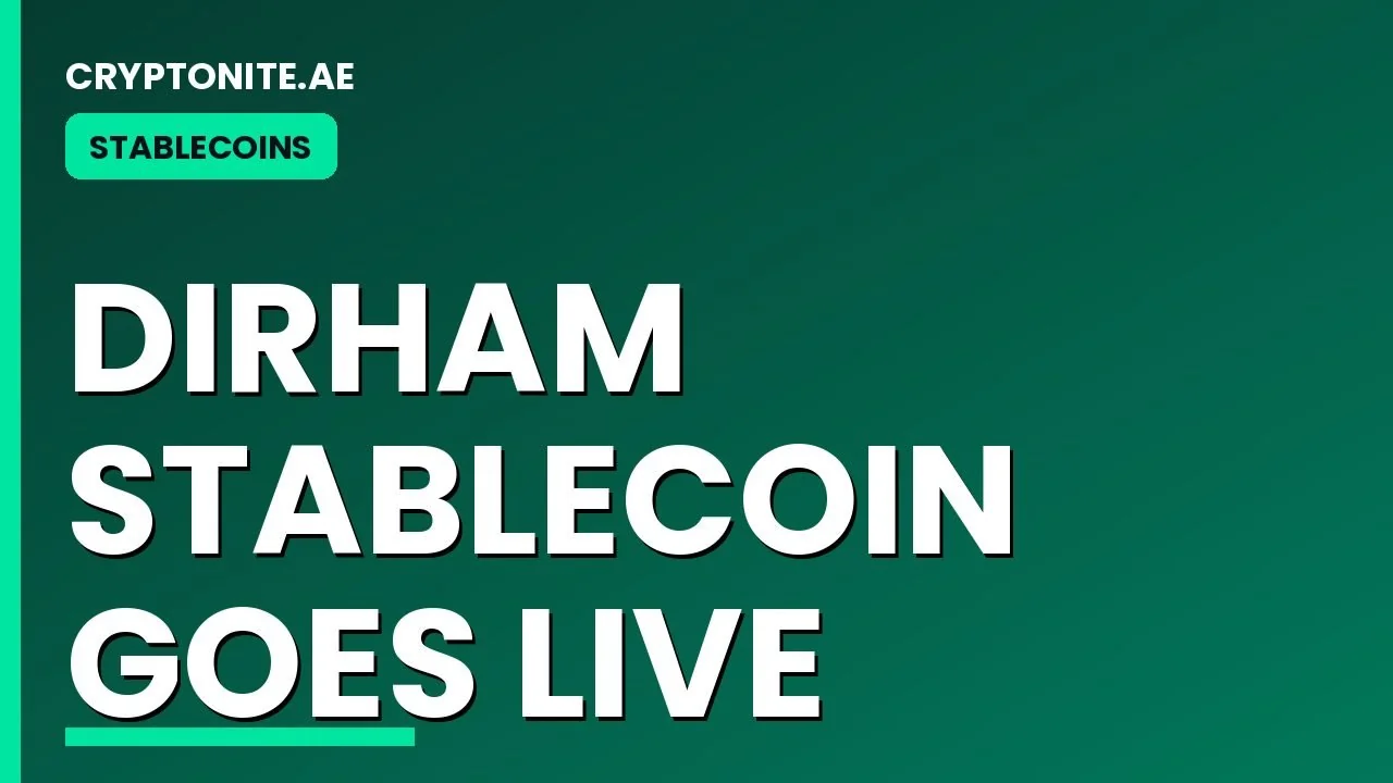 Dirham stablecoin DDSC listed on VARA-regulated UAE exchanges