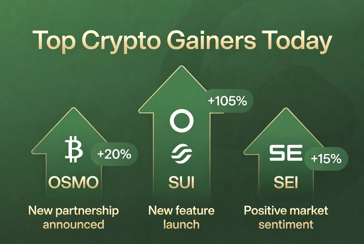 Top Crypto Gainers Today May 2026