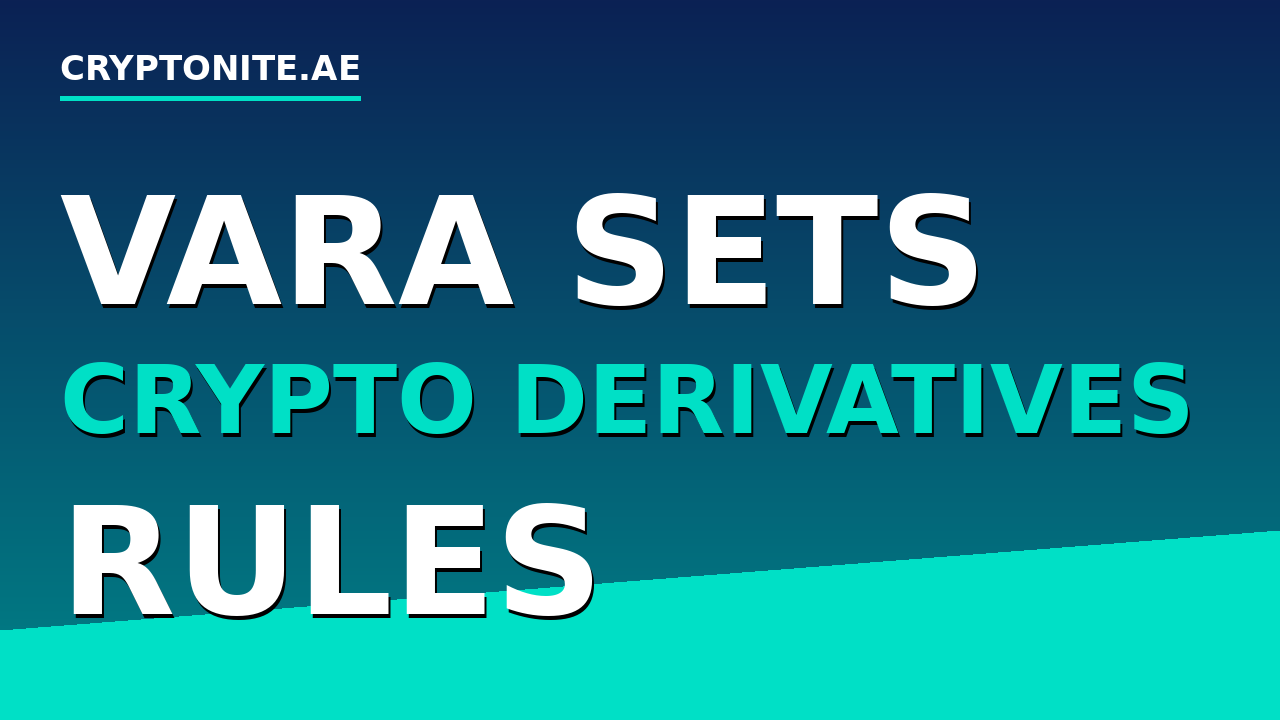 VARA crypto derivatives regulation framework in Dubai illustration