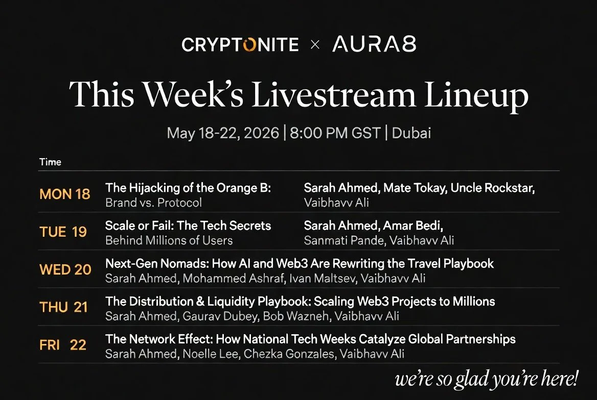 Cryptonite x Aura 8