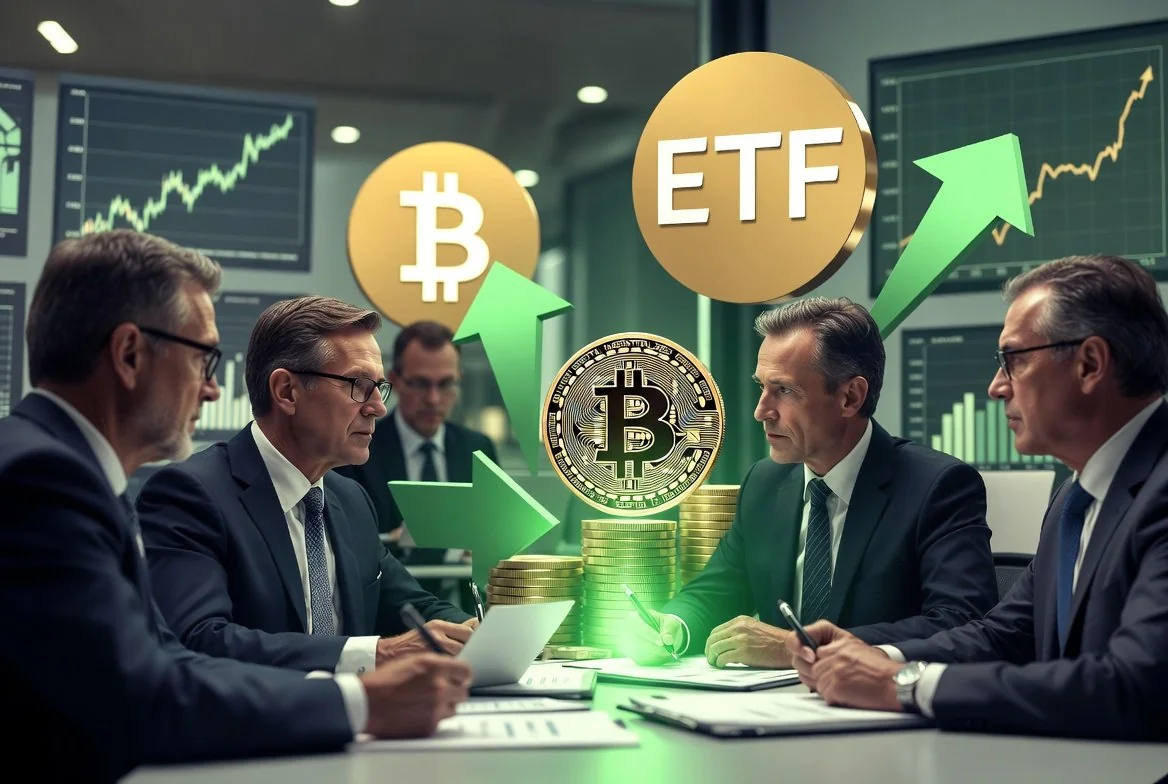 US Bitcoin ETFs Record Largest Daily Inflow in 59 Days — $221.7 Million