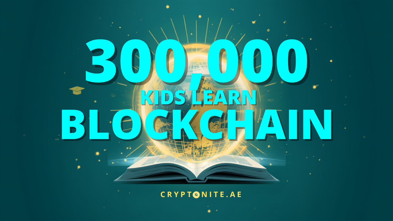 300,000 kids learn blockchain in a global crypto education push