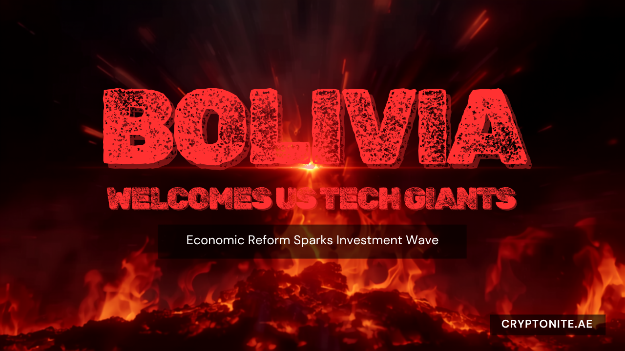 Bolivia welcomes US tech giants economic reform