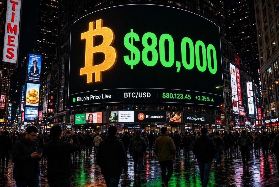 Bitcoin rally to $80K
