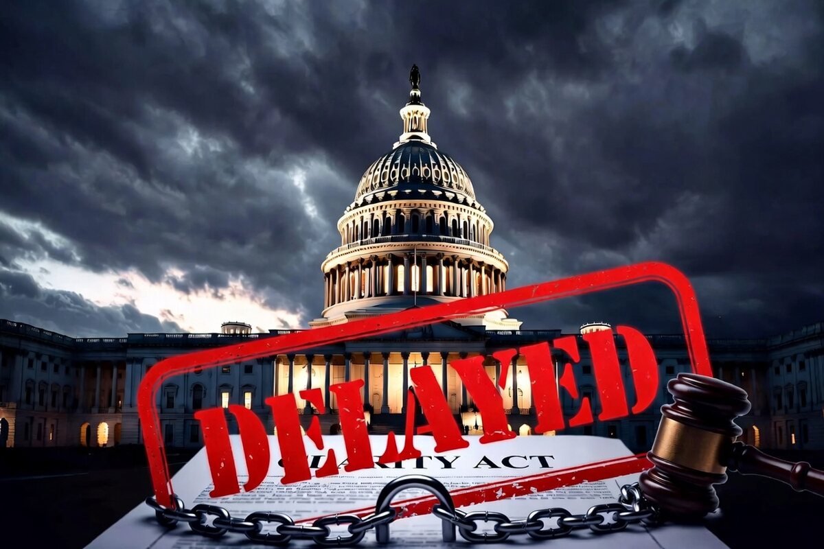 CLARITY Act delayed: why the crypto market structure bill will not pass in 2026