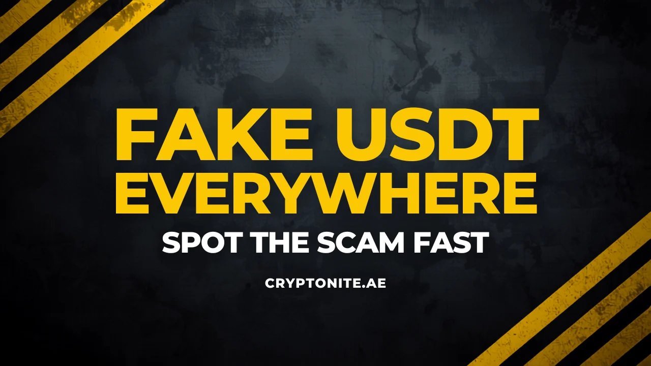 Fake USDT scams warning thumbnail how to spot them