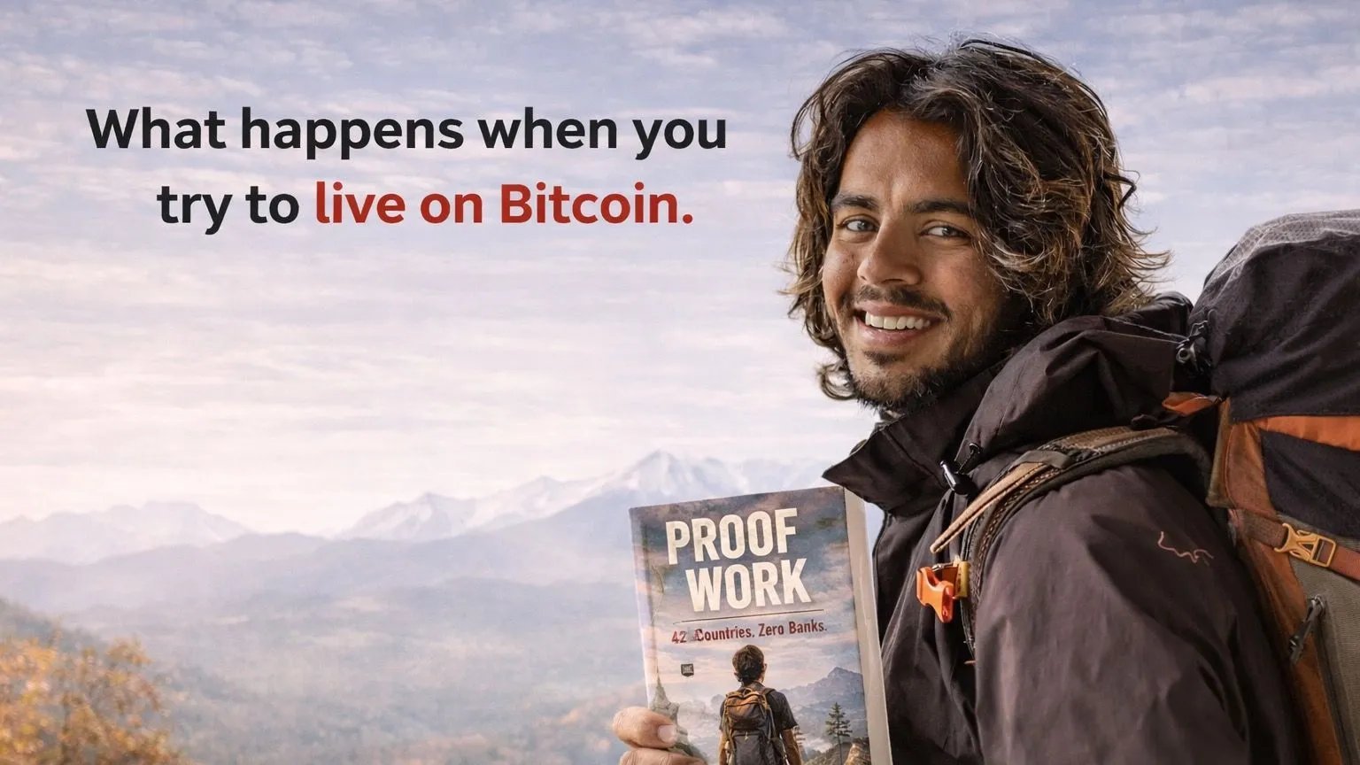 Around the World with 2 Bitcoin: Paco’s Epic “Run with Bitcoin” Journey & His New Book “Proof of Work”