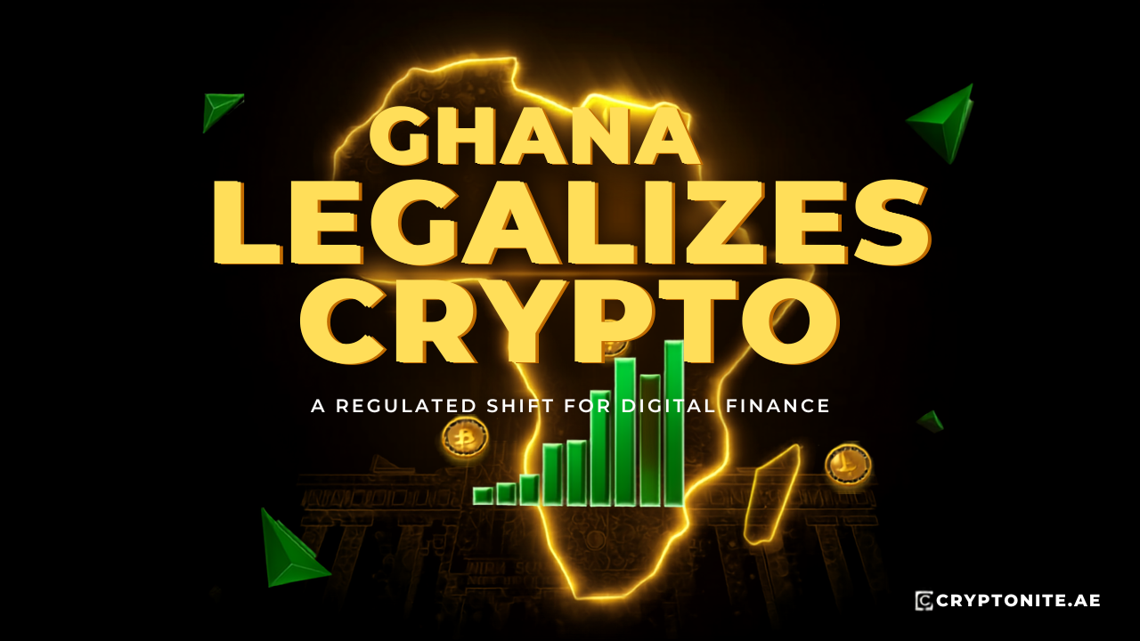 Ghana legalizes crypto: a strategic shift toward regulated digital finance