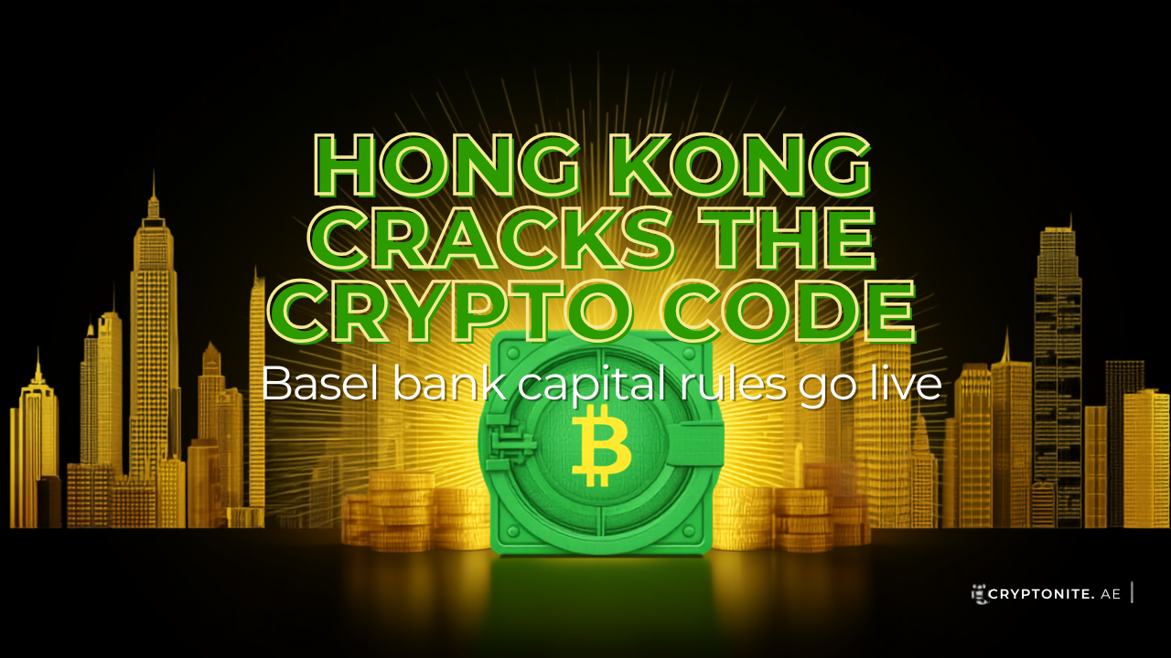 Hong Kong cracks the crypto code as Basel bank capital rules go live