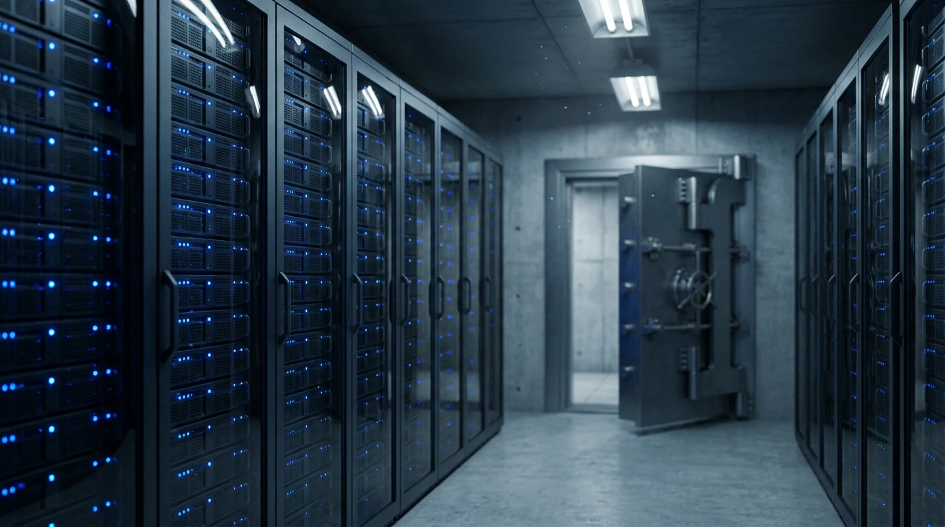 Institutional digital asset custody vault of the kind covered by the Bitcoin Suisse ADGM licence