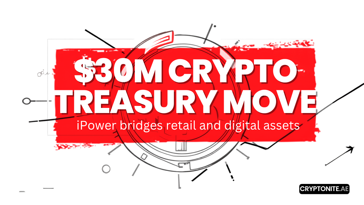 iPower unveils a $30 million crypto treasury strategy bridging e-commerce and digital assets