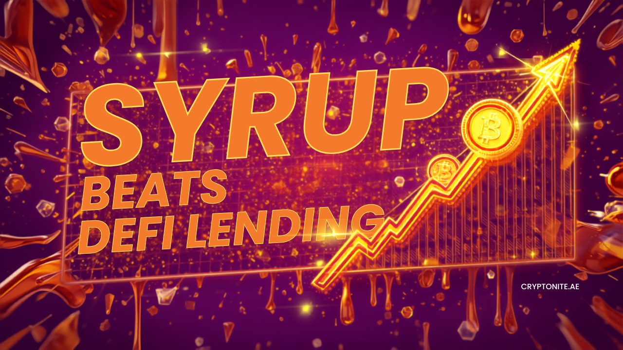 Maple Finance: why SYRUP is outperforming the DeFi lending market