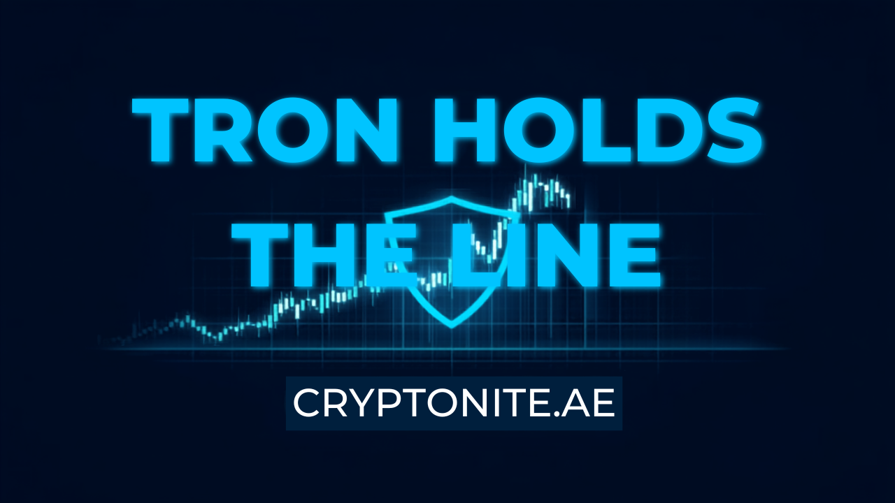 TRON TRX defies the market downturn and holds firm at $0.28 support