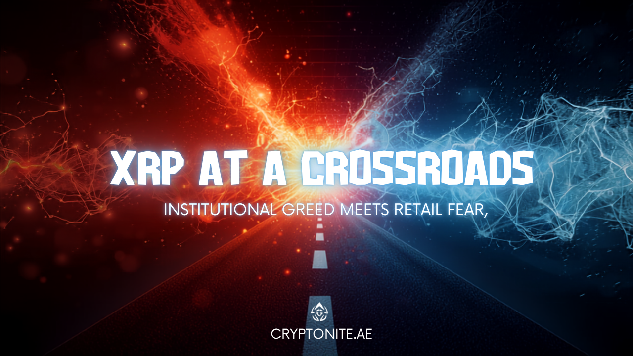 XRP at a crossroads: institutional greed meets retail fear