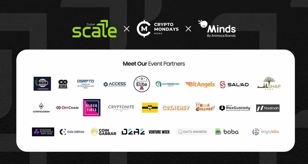 CryptoMondays MENA, Scale, and Minds by Animoca Brands Convene Regional Tech Leaders for ‘Scale: Intelligence | The AI Frontier’ in Dubai